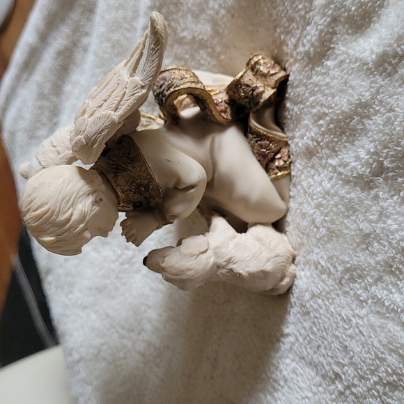 Sarah's angels, puppy and angel  Figurine - Picture 2 of 6